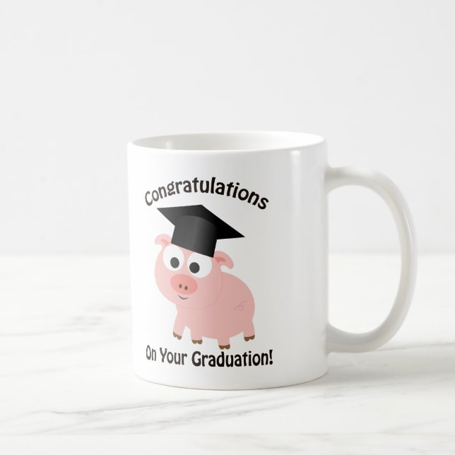 Mug Félicitations sur votre obtention du diplôme ! (Droite)