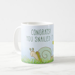 Mug Félicitations Vous avez réussi, Humoristique avec 
