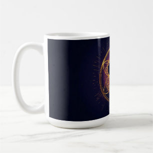 Mug Félin Mystique au Sein du Cercle Sacré