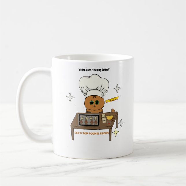 Mug Feline Bien, Sens Mieux (Gauche)
