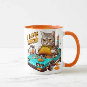 Mug Feline Fiesta I love Taco