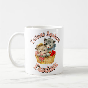 Mug Felines contre le fascisme