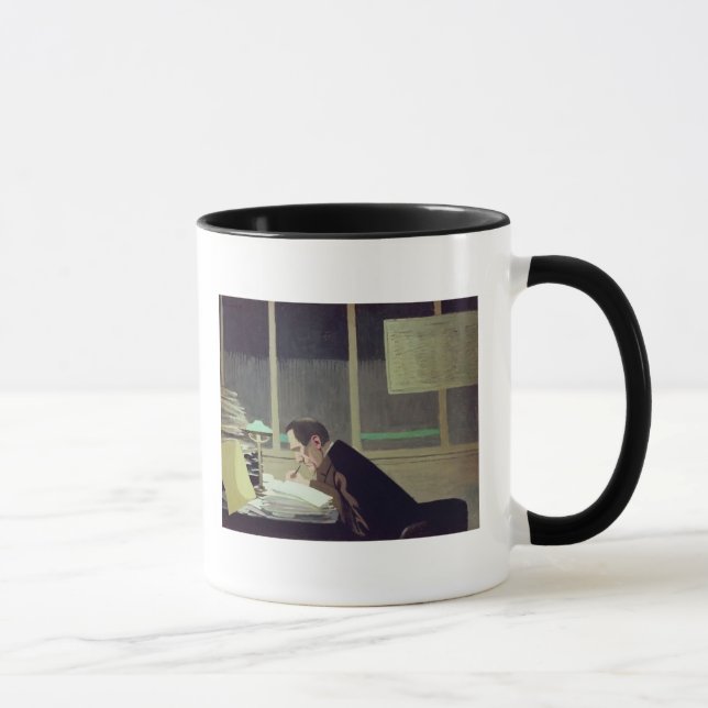 Mug Felix Feneon à la "revue Blanche de La", 1896 (Droite)