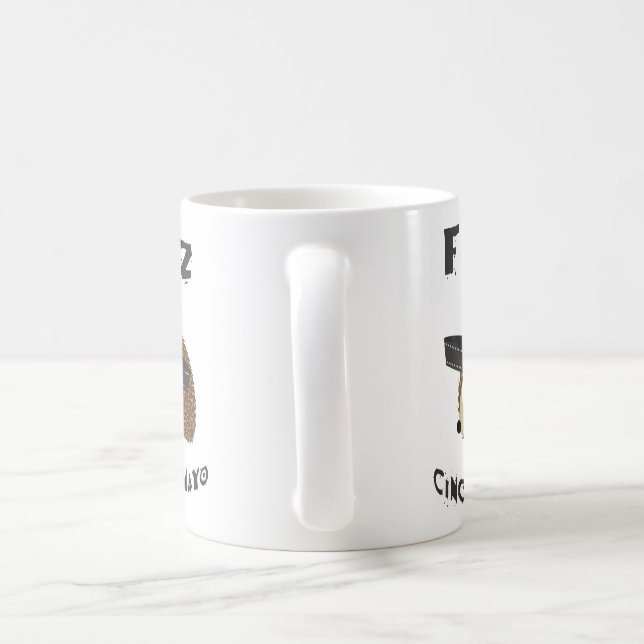 Mug Feliz Cinco De Mayo Hedgehog (Poignée)