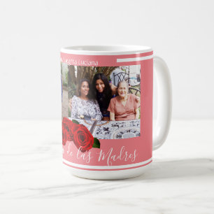 Mug Feliz Día de Las Madres Rose Coral doux