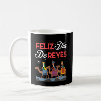 Mug Feliz Dia De Reyes Joyeux Epiphanie de Trois Rois 