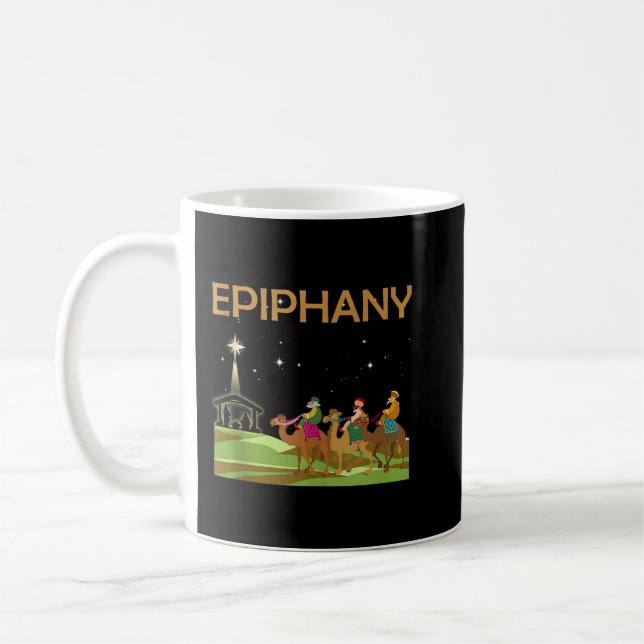 Mug Feliz Dia De Reyes Joyeux Epiphanie de Trois Rois  (Gauche)