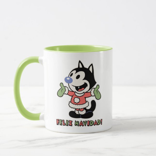Mug Feliz Navidad le chat (Gauche)
