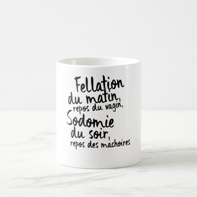 Mug Fellation du matin (Centre)