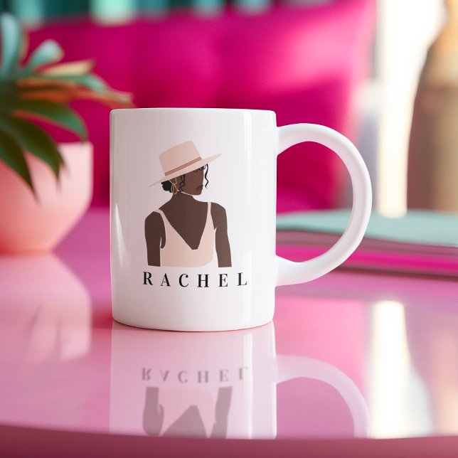 Mug féminine minimaliste moderne Mug (Feminine Mug Modern Minimalist Mug)