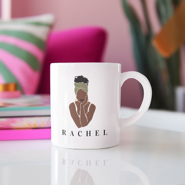 Mug féminine minimaliste moderne Mug (Feminine Mug Modern Minimalist Mug)