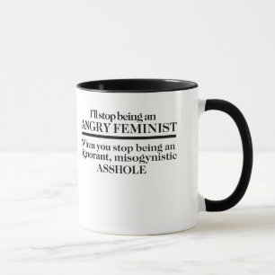 Mug Feministe en colère