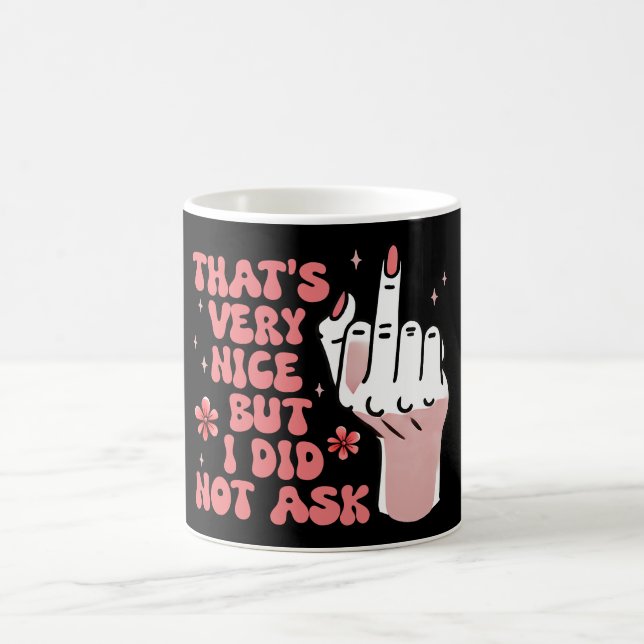 Mug Feministe sarcastique (Centre)