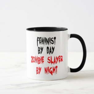 Mug Feministe Zombie Slayer