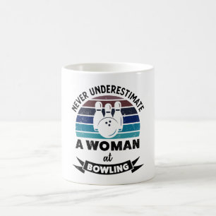 Mug Femme à Bowling Funny Bowl Cadeau Moms