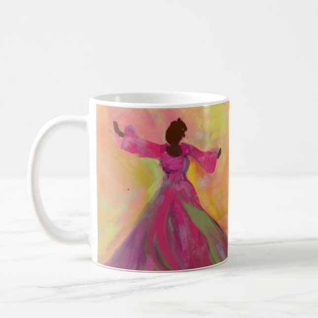 Mug Femme africaine dansant Women's  (Gauche)