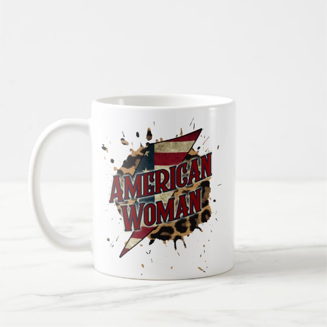 Mug Femme américaine (Gauche)