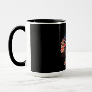 Mug Femme amérindienne avec coiffe