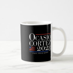 Mug Femme Aoc Pour Président 2028 V-neck