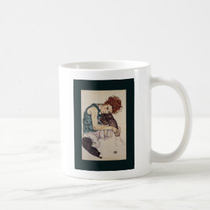 Mug Femme assise Egon Schiele Artiste-peintre autrichi