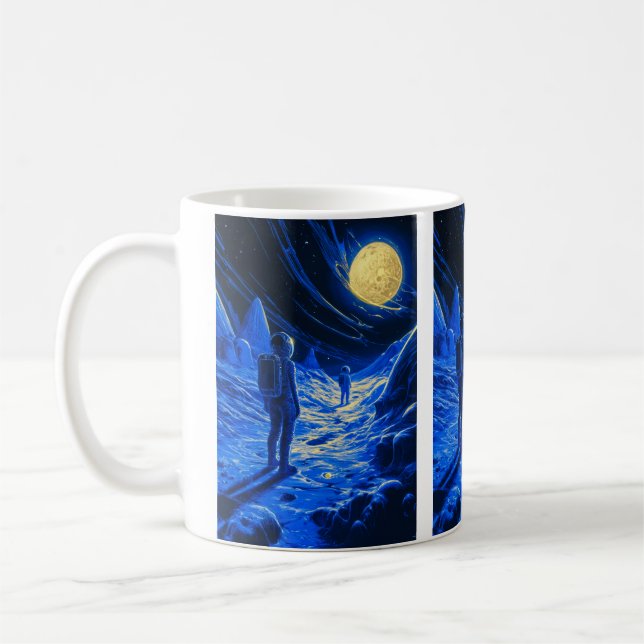 Mug Femme astronaute (Gauche)