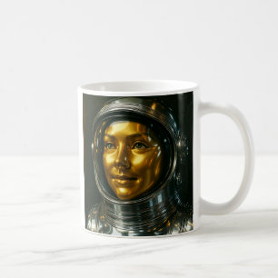 Mug Femme astronaute 3d