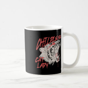 Mug Femme au chat sans enfant 1