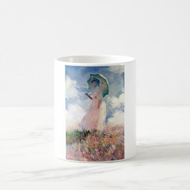 Mug Femme avec un parasol, Claude Monet, 1886 (Centre)