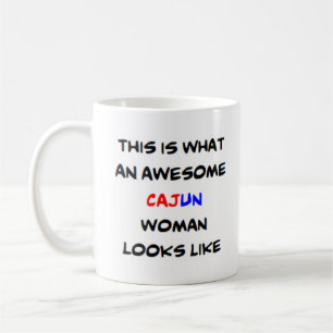 Mug femme cajun, géniale