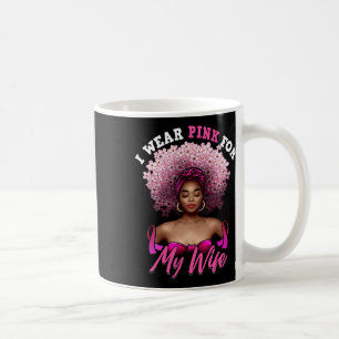 Mug Femme Cancer du Sein Je Porte Rose Pour Octobre No