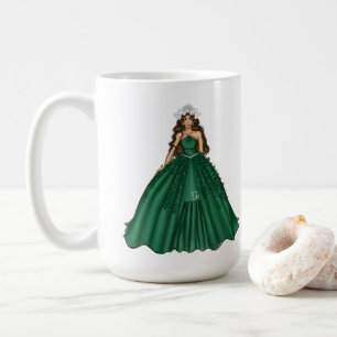 Mug Femme Capricorne déesse Texte personnalisé