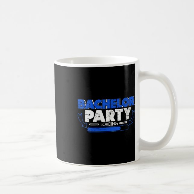 Mug Femme Célibataire Chargement Mariée Enterrement de (Droite)