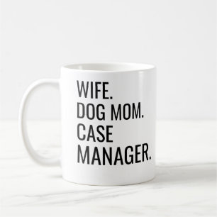 Mug Femme Chien Maman Chef de Coque
