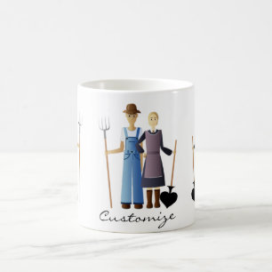 Mug Femme d'agriculteur Reine de Spades Thunder_Cove