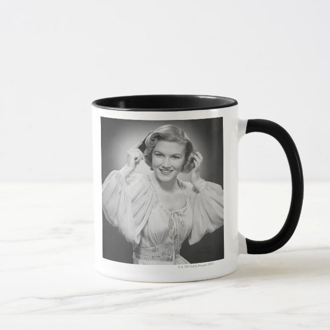 Mug Femme dans la robe 2 (Droite)
