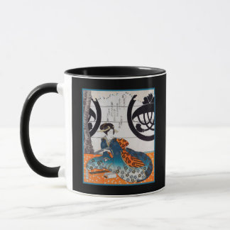 Mug Femme dans le style japonais du Japon d'art de