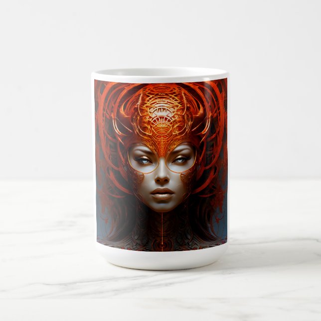 Mug Femme d'art magique Imaginaire (Centre)