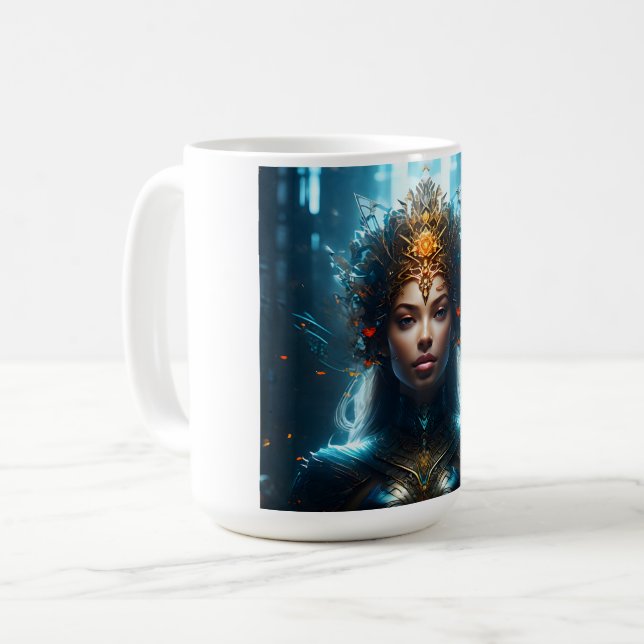 Mug Femme d'art magique Imaginaire (Devant gauche)