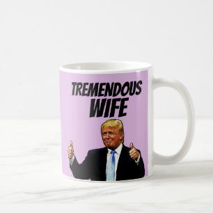 MUG FEMME DE CAFÉ, FUNNY DONALD TRUMP