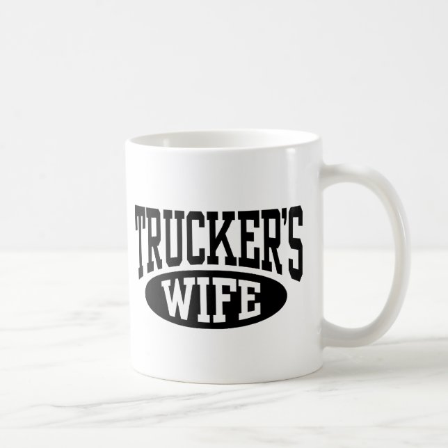 Mug Femme de camion (Droite)