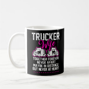 Mug Femme de camionneur de camion ensemble pour toujou