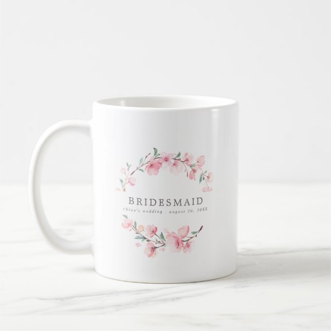 Mug Femme de chambre rose (Gauche)