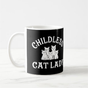 Mug femme de chat sans enfant