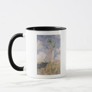 Mug Femme de Claude Monet avec le parasol tourné