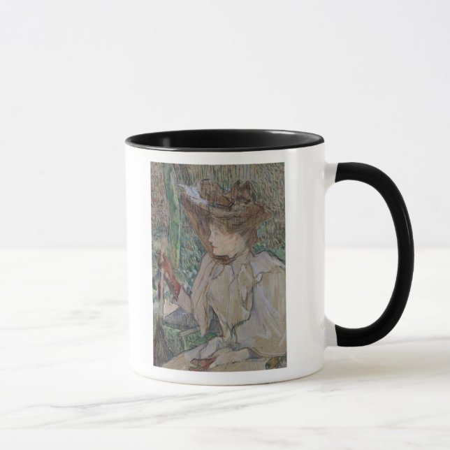 Mug Femme de Henri De Toulouse-Lautrec | avec les (Droite)
