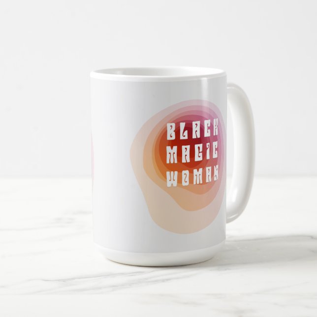Mug Femme de magie noire (Devant droit)