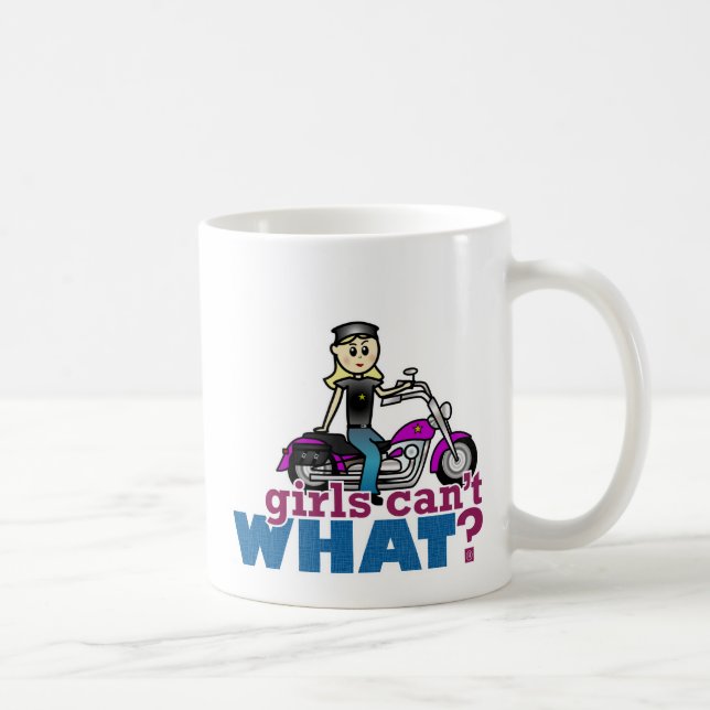 Mug Femme de moto (Droite)