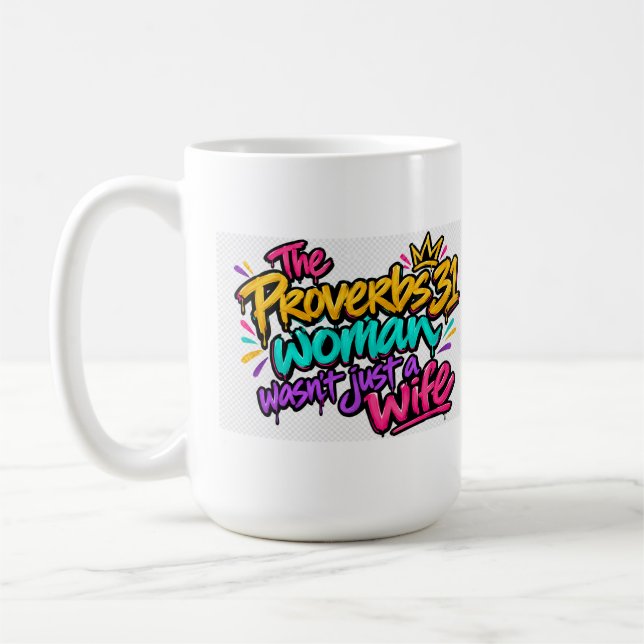 Mug femme de Proverbes 31 (Gauche)