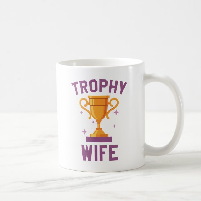 Mug Femme de trophée (Droite)