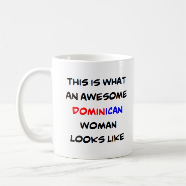 Mug femme dominicaine, femme (Gauche)